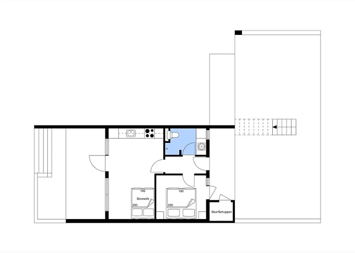 911-hvide-sande-langsand-110-1-sal Apartman *